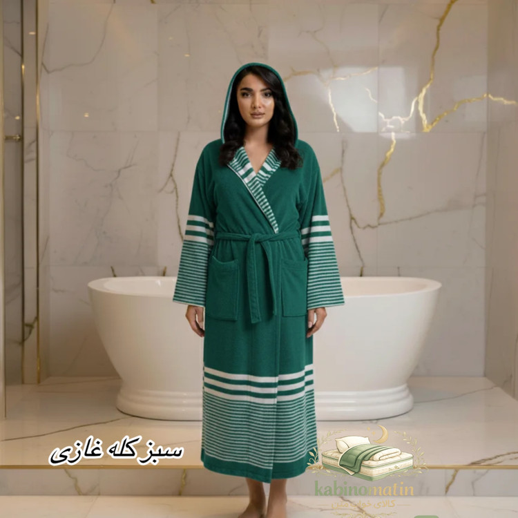 خرید حوله پالتویی یزدی با جذب آب فوقالعاده